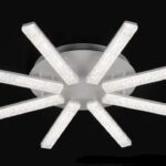 Lustră LED, Octo 8 x 20 W , SMD Led, Alb
