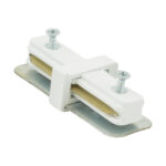 Conector "I" pentru șină de iluminat, unghi 180°, CONNECTOR I, alb