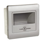 Corp de iluminat incastrabil cu senzor de miscare, Diamond Led , 2 W , Argintiu
