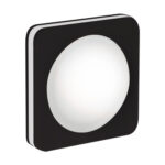 Spot LED încastrabil, pătrat, alb-negru – Iluminat modern și eficient , Goti Led D, Aluminiu/Sticla, 5W
