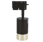 Spot tavan pe șină Negru / Auriu, Aluminiu, PUZON TRA, GU10, Black/Gold - imagine 2