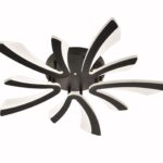 PLAFONIERA LED CU TELECOMANDA LT9095/5WH/BK