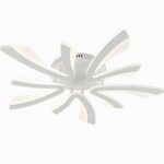 PLAFONIERA LED CU TELECOMANDA LT9095/5WH/BK