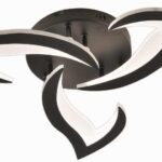 Plafonieră LED cu design abstract – formă fluidă și lumină modernă