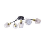 AYRA E14 5G BLACK/GOLD 04961 - imagine 2