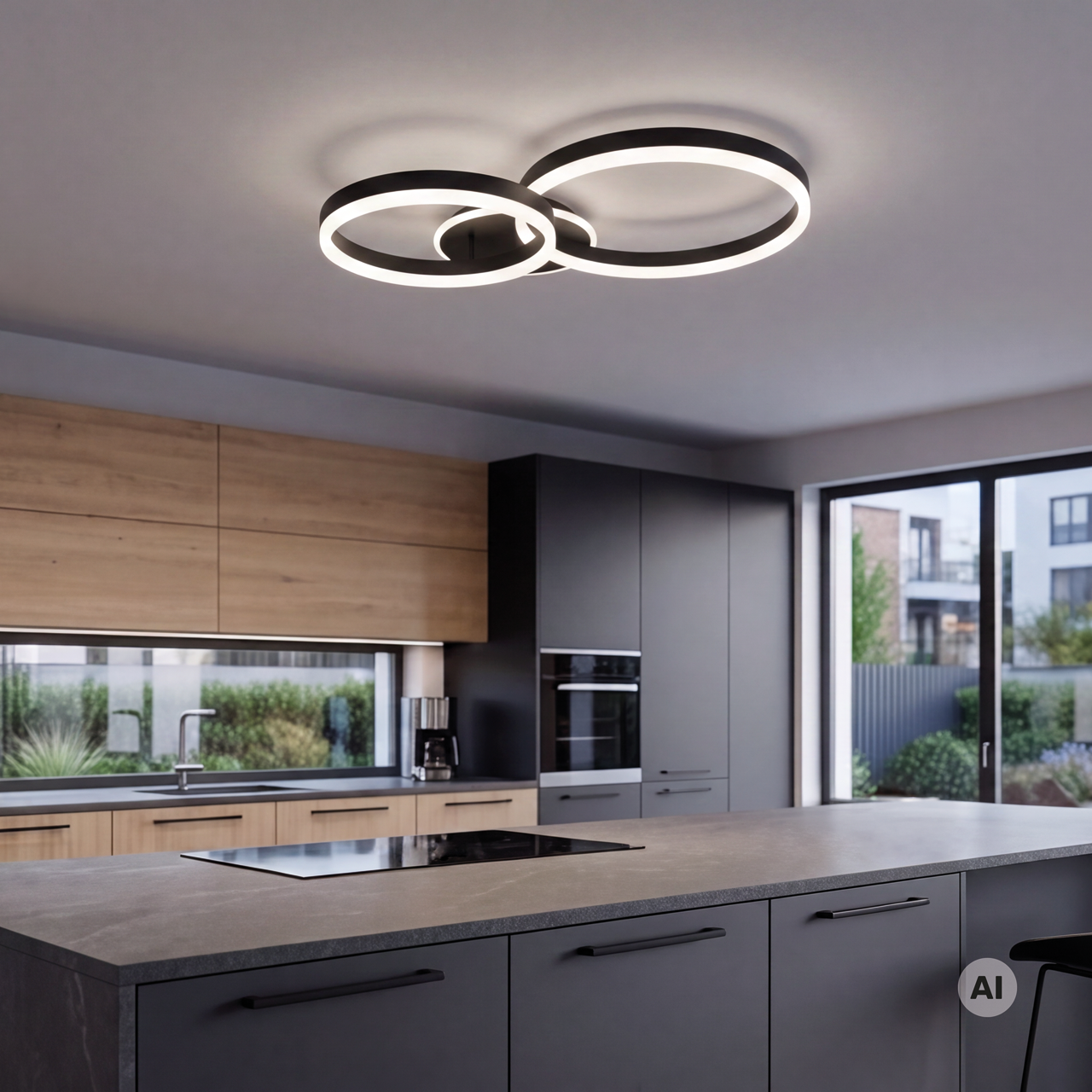 A_04968_3 NOLAN LED 3C BLACK 38W NW 04968 - imagine 1